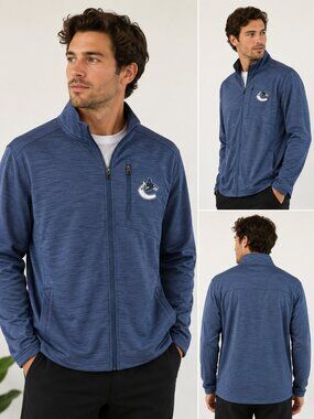 Vancouver Canucks Full Zip Performance Jacket – XL